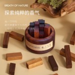 Aromatherapy ornaments, essential oils, home car small firewood piles, diffuser wood, bedroom incense, niche, long-lasting, creative fragrance