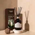 Flameless aromatherapy for bedrooms and living rooms, high-end rattan scented essential oil, indoor ornaments, star hotel ornaments, long-lasting fragrance