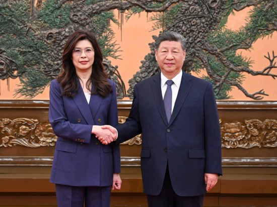 ä¹ è¿å¹³æ»ä¹¦è®°ä¼è§ä¸­å½å½æ°åä¸»å¸­éä¸½æ